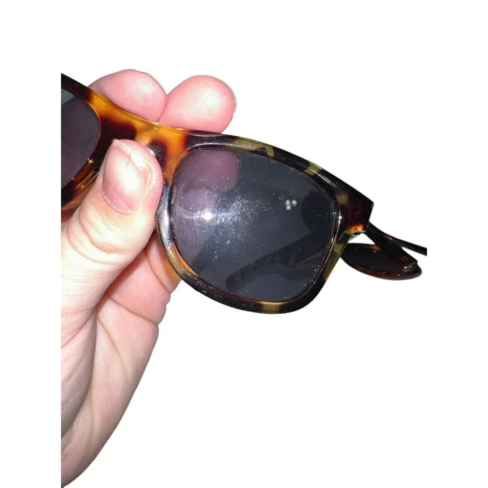 Janie And Jack Kids Tortoise Sunglasses Round Aviator Plastic Brown Tan